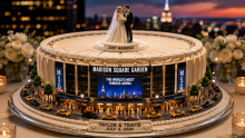 Madison Square Wedding Cake
